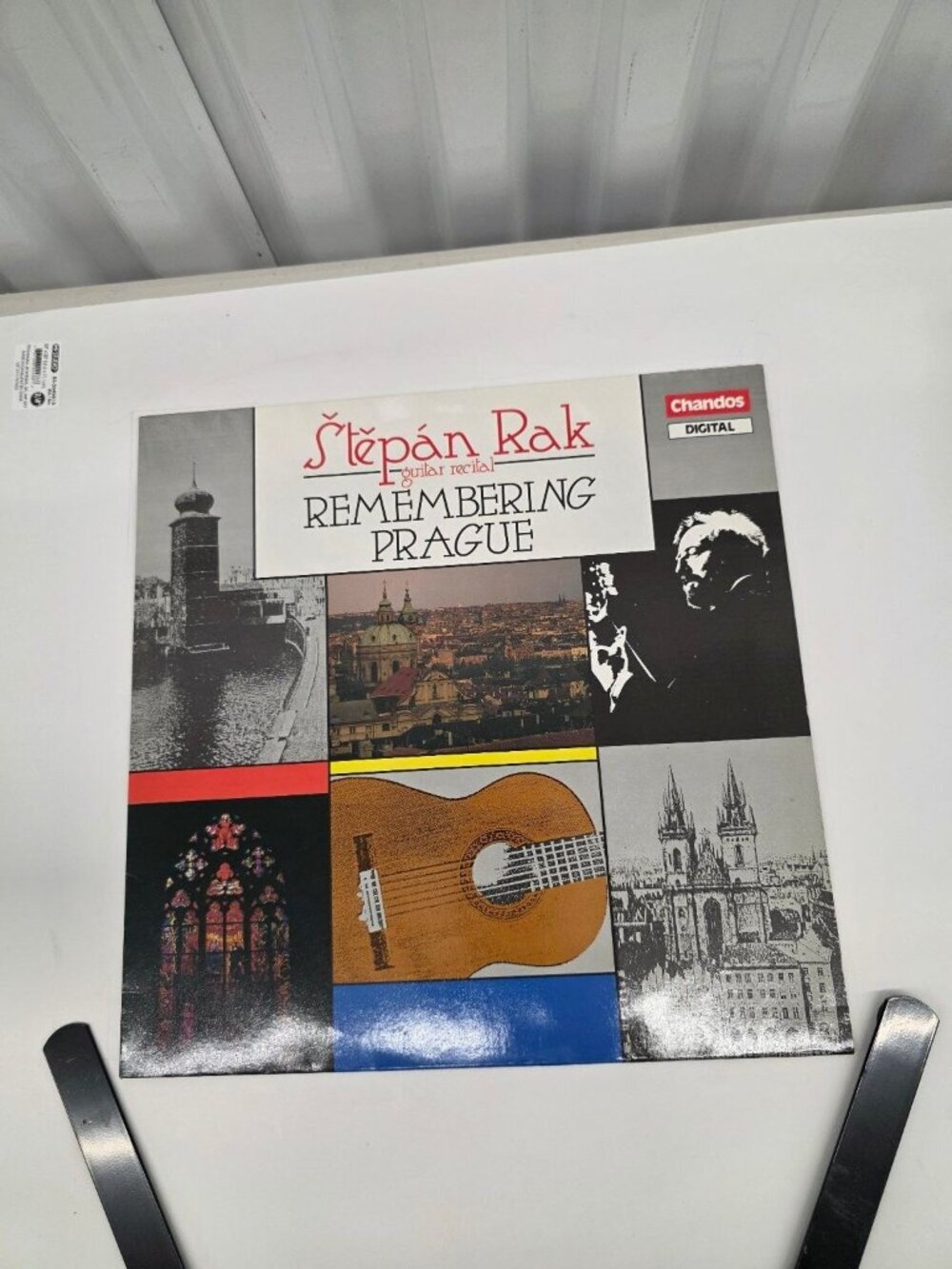 Štěpán Rak – Remembering Prague LP 1988 Chandos Classical Guitar 33 RPM